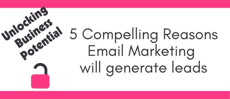 5 Reasons Email Marketing will Generate Leads